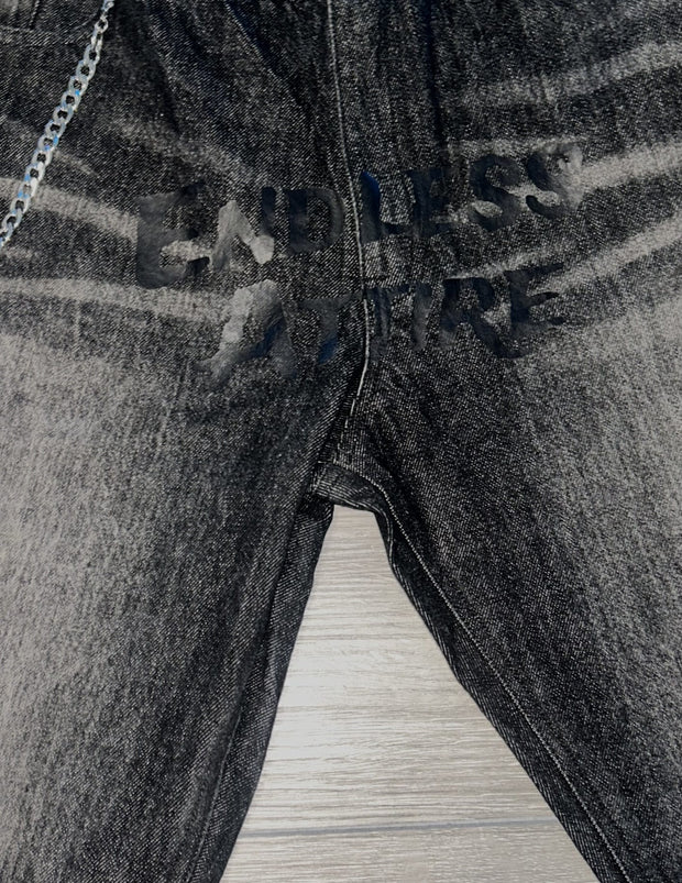 Endless Attire Short Jeans - Distressed Denim | Unisex Streetwear Shorts | Sizes S–XL | Lightweight 0.4kg