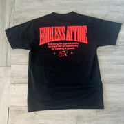 Endless Attire Black Round Neck Tee