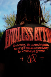 Endless Attire Black Round Neck Tee