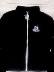 🚨 Endless Attire Velvet Track Jacket - Black | EA Zip-Up Streetwear | Sizes S–XL